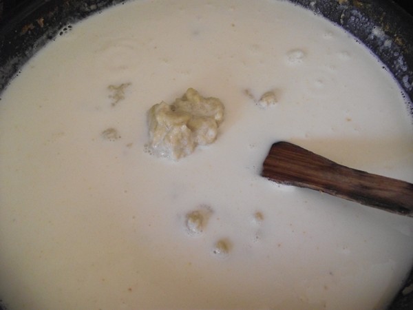 bechamel DSCF4070 recetas Codos Rellenos al Horno