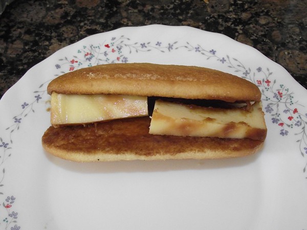 Sándwich Dulce de Mermelada de Café con Tarta de Queso Sándwich Dulce de Mermelada de Café con Tarta de Queso