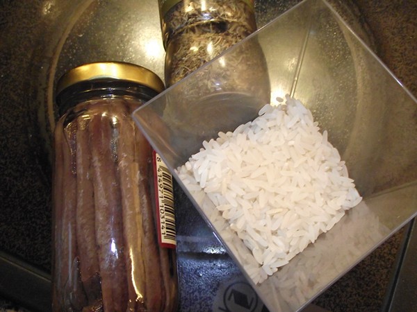 DSCF4508 recetas Salteado de Arroz con Anchoa y Hierbas Provenzales