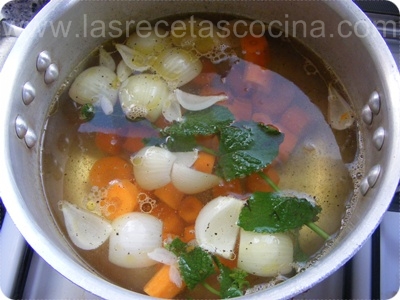 DSCF4830 2 Sopa de zanahorias a la hierbabuena
