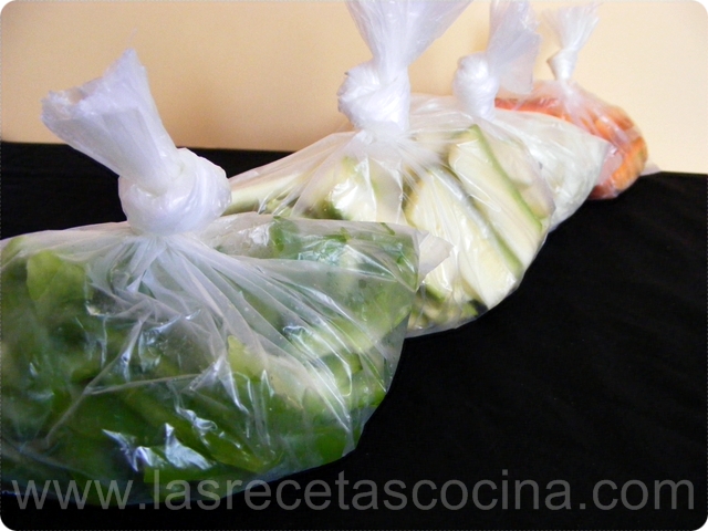 DSCF6321 Congelados caseros: Bolsitas de verduras