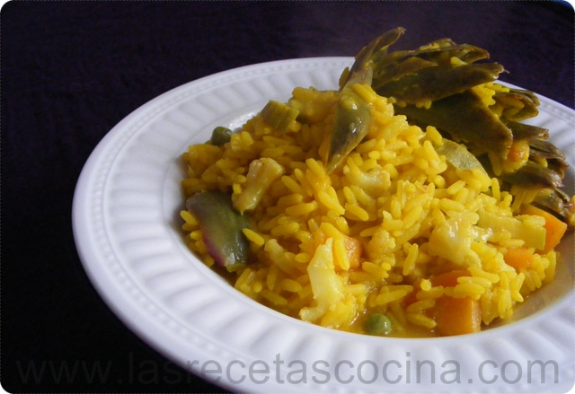 Arroz con verduras