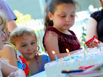 Bolsitas de chucherías saludables para los cumpleaños