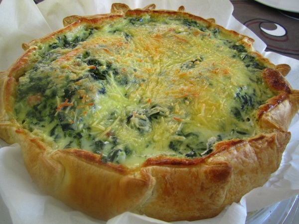 IMG 8493 600x450 QUICHE DE ESPINACAS Y QUESO