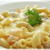 Receta de coditos con salsa de queso al microondas