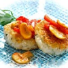 Receta de hamburguesas de arroz integral con vegetales