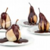Postre de peras con natillas para intolerantes a la lactosa