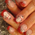 Uñas Navidadmuñeco2 Uñas Navidadmuñeco2