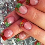 Uñas Navidadverderojo Uñas Navidadverderojo