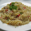 Receta de pasta con fuet y tomatitos cherry