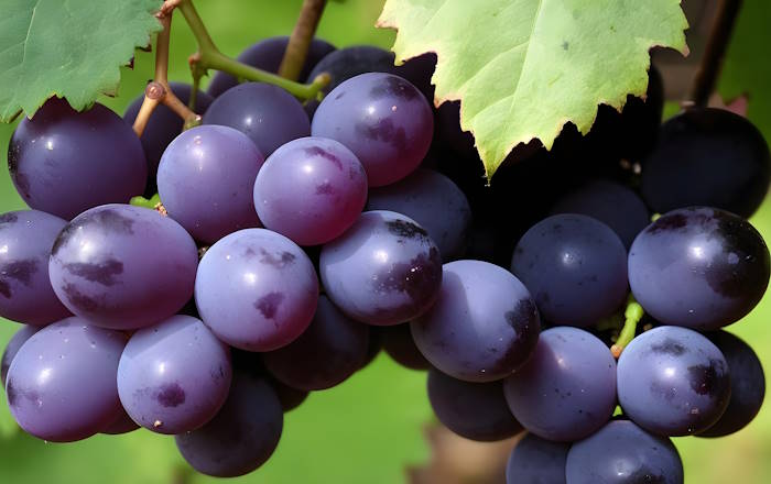 beneficios de la uva Concord