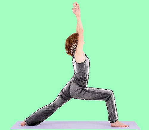 postura del guerrero