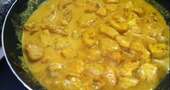 Receta de pollo al curry: dieta dukan